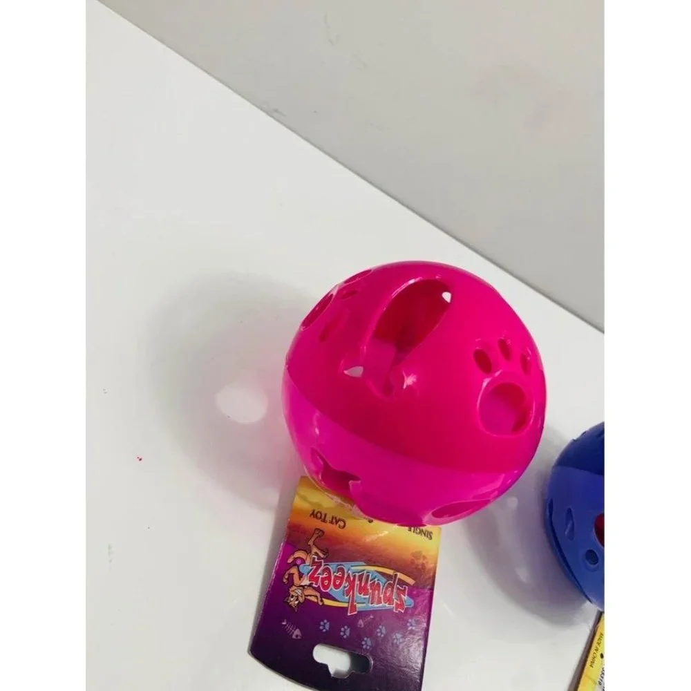 Brand New (2) cat toys- Pink/Purple